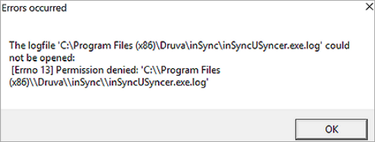 inSync launch error1.png