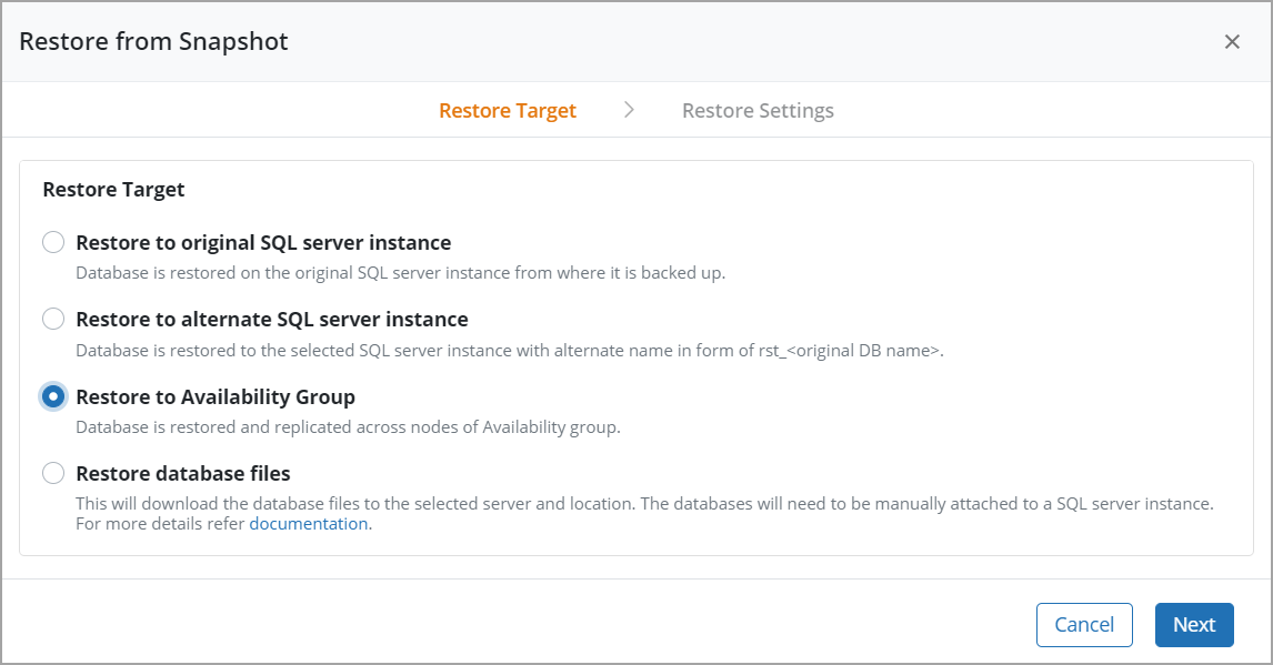 Restore from snapshot - Restore to AG.png